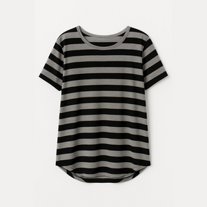 Lularoe striped oversized tee